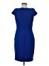 Calvin Klein Solid Blue Cocktail Dress Size 8 - photo 2