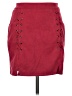 Unbranded Burgundy Casual Skirt Size M - photo 1