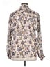 Scotch & Soda 100% Polyester Floral Ivory Long Sleeve Blouse Size XL (4) - photo 2