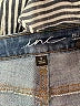 Inc Denim Solid Blue Jeans Size 12 - photo 7