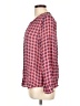 Joie Plaid Red Long Sleeve Blouse Size L - photo 5
