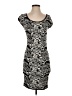 Max Studio Graphic Black Casual Dress Size S - photo 1
