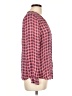 Joie Plaid Red Long Sleeve Blouse Size L - photo 4