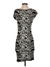 Max Studio Graphic Black Casual Dress Size S - photo 2