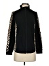 Chico's Animal Print Black Track Jacket Size S - photo 1