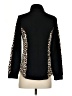 Chico's Animal Print Black Track Jacket Size S - photo 2
