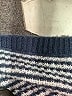Unbranded 100% Polyester Stripes Blue Pullover Sweater Size M - photo 7