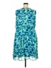 Cato 100% Polyester Paisley Blue Casual Dress Size 24W - photo 2