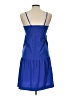 Mondetta Solid Blue Casual Dress Size 10 - photo 2