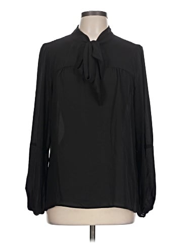 DKNY Long Sleeve Blouse (view 1)