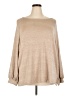 NY Collection Tan Pullover Sweater Size 3X - photo 1