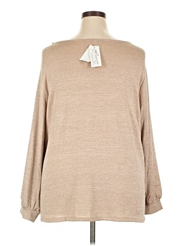 NY Collection Pullover Sweater (view 2)