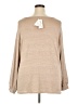 NY Collection Tan Pullover Sweater Size 3X - photo 2