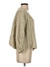 Free People Metallic Tan Cardigan Size S - photo 4