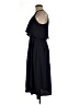 ASOS 100% Polyester Solid Black Cocktail Dress Size 6 - photo 5