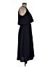 ASOS 100% Polyester Solid Black Cocktail Dress Size 6 - photo 4