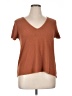 Forever 21 Brown Short Sleeve Top Size XL - photo 1
