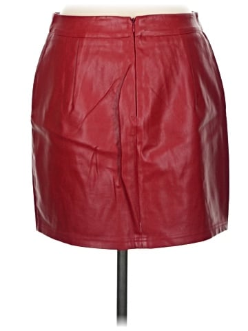 Lulus Faux Leather Skirt (view 2)