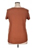 Forever 21 Brown Short Sleeve Top Size XL - photo 2