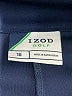 Izod Golf 100% Polyester Solid Blue Active Skort Size 10 - photo 3