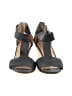 Vaneil 100% Leather Black Sandals Size 8 - photo 2