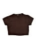 Unbranded 100% Polyester Brown Short Sleeve Turtleneck Size M (kids) - photo 1