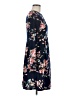 Unbranded Floral Blue Casual Dress Size M - photo 4