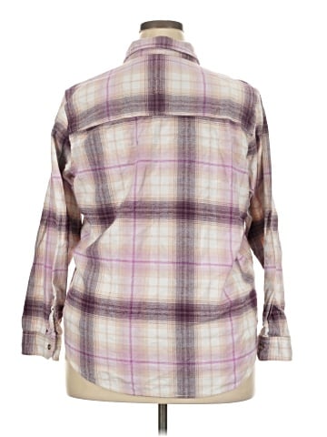 Universal Thread Long Sleeve Button-Down Shirt (view 2)