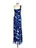 Xscape 100% Polyester Blue Cocktail Dress Size 4 - photo 2