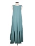 Eddie Bauer Solid Teal Casual Dress Size S - photo 2