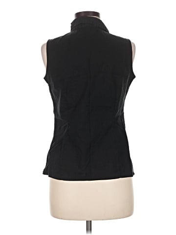 George Sleeveless Button-Down Shirt (view 2)