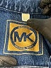 MICHAEL Michael Kors 100% Cotton Blue Denim Jacket Size S - photo 6