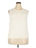 Grace Elements Ivory Sweater Vest Size 2X - photo 1