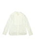 Crewcuts 100% Cotton Solid Ivory Long Sleeve Button-Down Shirt Size 8 - photo 1