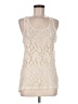 The Limited Ivory Sleeveless Top Size M - photo 1
