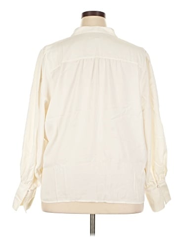 Banana Republic Factory Store Long Sleeve Blouse (view 2)