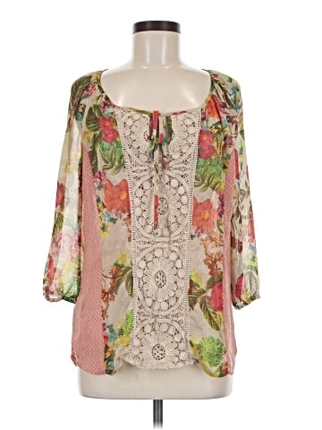 Meadow Rue 3/4 Sleeve Blouse (view 1)