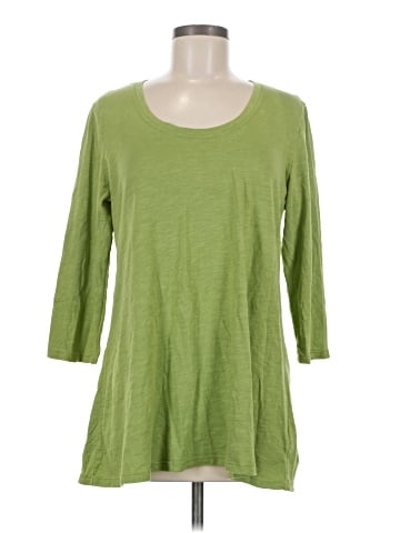 Flax 3/4 Sleeve T-Shirt (view 1)