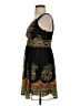 Donna Ricco 100% Polyester Paisley Black Cocktail Dress Size 4 - photo 5