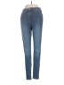 Topshop Solid Blue Jeans Size 26 waist - photo 1