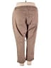 Democracy Solid Brown Khakis Size 24W - photo 2