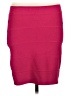 BCBGMAXAZRIA Solid Pink Casual Skirt Size M - photo 1