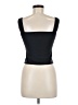 Just Fab 100% Nylon Black Tank Top Size M - photo 2