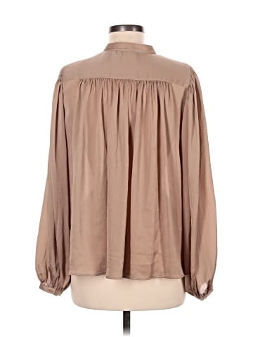 Ann Taylor Long Sleeve Blouse (view 2)