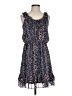 Rosebud 100% Polyester Hearts Blue Casual Dress Size S - photo 1