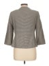 Talbots Chevron-herringbone Gray Blazer Size 12 - photo 2