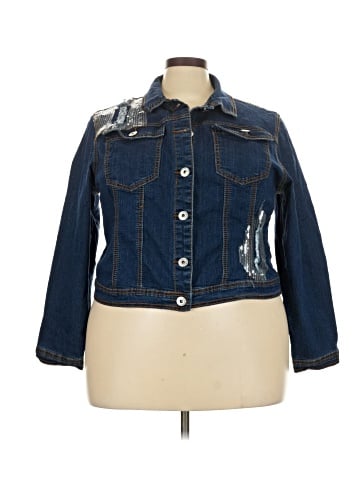 Ashley Stewart Denim Jacket (view 1)