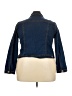 Ashley Stewart Graphic Blue Denim Jacket Size 22 Plus - photo 2