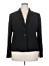 Jones Wear 100% Polyester Black Blazer Size 18 - photo 1