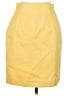 Unbranded 100% Cotton Solid Yellow Formal Skirt Size 6 - photo 1